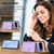 Google Pixel 10 / 10 Pro Button Card Bag RFID Anti-theft Phone Case - Purple