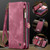 Google Pixel 10 / 10 Pro CaseMe 008 Detachable Multifunctional Leather Phone Case - Wine Red