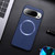 Google Pixel 10 / 10 Pro CD Magsafe Magnetic Litchi Texture Phone Case - Blue