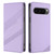 Google Pixel 10 / 10 Pro Embossed Multi-functional Wallet Retro Leather Phone Case - Light Purple
