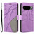Google Pixel 10 / 10 Pro Global Dual-color Splicing Flip Leather Phone Case - Purple