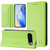 Google Pixel 10 / 10 Pro Global RC01 Dual-Folded Magnetic Suction RFID Leather Phone Case - Grass Green