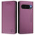 Google Pixel 10 / 10 Pro Global RC01 Dual-Folded Magnetic Suction RFID Leather Phone Case - Violet Google Pixel 10 / 10 Pro Global RC01 Dual-Folded Magnetic Suction RFID Leather Phone Case - Violet