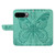 Google Pixel 10 / 10 Pro Global Swallowtail Butterfly Embossed Leather Phone Case - Green Google Pixel 10 / 10 Pro Global Swallowtail Butterfly Embossed Leather Phone Case - Green
