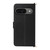 Google Pixel 10 / 10 Pro Multifunctional 6-Card Slots Leather Phone Case with Wrist Strap - Black