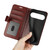Google Pixel 10 / 10 Pro R64 Texture Horizontal Flip Leather Phone Case - Brown