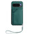 Google Pixel 10 / 10 Pro Skin Feel Four Card Slots Phone Case with Wrist Strap - Green