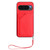 Google Pixel 10 / 10 Pro Skin Feel Four Card Slots Phone Case with Wrist Strap - Red