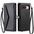 Google Pixel 10 / 10 Pro Wallet Multi-card Slot Leather Phone Case with Lanyard - Black
