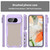 Google Pixel 10 Armor Glaze PC Hybrid TPU Phone Case - Purple Google Pixel 10 Armor Glaze PC Hybrid TPU Phone Case - Purple