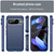 Google Pixel 10 Carbon Fiber Brushed Texture TPU Phone Case - Blue Google Pixel 10 Carbon Fiber Brushed Texture TPU Phone Case - Blue