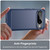 Google Pixel 10 Carbon Fiber Brushed Texture TPU Phone Case - Blue Google Pixel 10 Carbon Fiber Brushed Texture TPU Phone Case - Blue