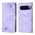 Google Pixel 10 Global Skin-feel Embossed Leather Phone Case - Light Purple Google Pixel 10 Global Skin-feel Embossed Leather Phone Case - Light Purple