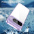 Google Pixel 10 PC Hybrid TPU Airbag Shockproof Phone Case - Transparent Purple Google Pixel 10 PC Hybrid TPU Airbag Shockproof Phone Case - Transparent Purple