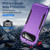 Google Pixel 10 Pioneer Armor Heavy Duty PC + TPU Phone Case - Purple+Black