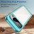 Google Pixel 10 Pro Colorful Series Acrylic Hybrid TPU Phone Case - Transparent Blue