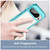 Google Pixel 10 Pro Colorful Series Acrylic Hybrid TPU Phone Case - Transparent Blue