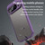 Google Pixel 10 Pro Fan Dun Series TPU Hybrid PC Frosted Phone Case - Purple