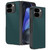 Google Pixel 10 Pro Fold Ultra-thin Plain Skin Leather Phone Case - Green Google Pixel 10 Pro Fold Ultra-thin Plain Skin Leather Phone Case - Green