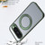 Google Pixel 10 Pro kalebol MagSafe Metal Ring Holder Phone Case - Green