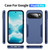 Google Pixel 10 Pro Pioneer Armor Heavy Duty PC + TPU Phone Case - Blue Google Pixel 10 Pro Pioneer Armor Heavy Duty PC + TPU Phone Case - Blue