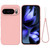 Google Pixel 10 Pro Pure Color Liquid Silicone Shockproof Phone Case - Pink Google Pixel 10 Pro Pure Color Liquid Silicone Shockproof Phone Case - Pink