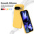 Google Pixel 10 Pro Pure Color Liquid Silicone Shockproof Phone Case - Yellow Google Pixel 10 Pro Pure Color Liquid Silicone Shockproof Phone Case - Yellow