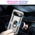 Google Pixel 10 Pro Shockproof TPU + PC Phone Case with Holder - Silver Google Pixel 10 Pro Shockproof TPU + PC Phone Case with Holder - Silver