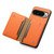 Google Pixel 10 Pro XL Calf Texture Card Bag Design Full Coverage Phone Case - Orange