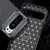 Google Pixel 10 Pro XL Carbon Fiber Texture Shockproof TPU Phone Case - Black