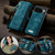 Google Pixel 10 Pro XL CaseMe 008 Detachable Multifunctional Leather Phone Case - Blue