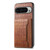 Google Pixel 10 Pro XL Crocodile Texture Card Bag Design Full Coverage Phone Case - Brown