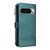 Google Pixel 10 Pro XL Crossbody Strap RFID Blocking Zipper Wallet Leather Phone Case - Green Google Pixel 10 Pro XL Crossbody Strap RFID Blocking Zipper Wallet Leather Phone Case - Green