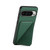 Google Pixel 10 Pro XL D04 Calf Texture Dual Card Slot Holder Phone Case - Green Google Pixel 10 Pro XL D04 Calf Texture Dual Card Slot Holder Phone Case - Green