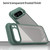 Google Pixel 10 Pro XL Fan Dun Series TPU Hybrid PC Frosted Phone Case - Green