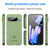 Google Pixel 10 Pro XL Full Coverage Shockproof TPU Phone Case - Green
