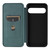 Google Pixel 10 Pro XL Global Carbon Fiber Texture Flip Leather Phone Case - Green Google Pixel 10 Pro XL Global Carbon Fiber Texture Flip Leather Phone Case - Green