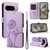 Google Pixel 10 Pro XL Global Dandelion Embossed Pattern Flip Leather Phone Case - Purple Google Pixel 10 Pro XL Global Dandelion Embossed Pattern Flip Leather Phone Case - Purple