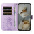 Google Pixel 10 Pro XL Global Dandelion Embossed Pattern Flip Leather Phone Case - Purple Google Pixel 10 Pro XL Global Dandelion Embossed Pattern Flip Leather Phone Case - Purple