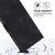 Google Pixel 10 Pro XL Global Skin-feel Embossed Leather Phone Case - Black