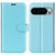 Google Pixel 10 Pro XL Litchi Texture Horizontal Flip Leather Phone Case with Holder - Blue