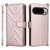 Google Pixel 10 Pro XL Multifunctional 6-Card Slots Leather Phone Case with Wrist Strap - Pink Google Pixel 10 Pro XL Multifunctional 6-Card Slots Leather Phone Case with Wrist Strap - Pink