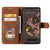 Google Pixel 10 Pro XL Nail Skin Feel Stitching Calf Texture Leather Phone Case - Brown