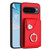 Google Pixel 10 Pro XL Organ Card Bag Ring Holder Phone Case - Red Google Pixel 10 Pro XL Organ Card Bag Ring Holder Phone Case - Red
