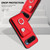 Google Pixel 10 Pro XL Organ Card Bag Ring Holder Phone Case - Red Google Pixel 10 Pro XL Organ Card Bag Ring Holder Phone Case - Red