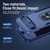 Google Pixel 10 Pro XL Pioneer Armor Heavy Duty PC + TPU Phone Case with Holder - Blue