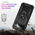 Google Pixel 10 Pro XL Shockproof TPU + PC Phone Case with Holder - Black Google Pixel 10 Pro XL Shockproof TPU + PC Phone Case with Holder - Black