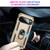 Google Pixel 10 Pro XL Shockproof TPU + PC Phone Case with Holder - Gold