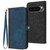 Google Pixel 10 Pro XL Side Buckle Double Fold Hand Strap Leather Phone Case - Royal Blue Google Pixel 10 Pro XL Side Buckle Double Fold Hand Strap Leather Phone Case - Royal Blue