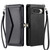 Google Pixel 10 Pro XL Wallet Multi-card Slot Leather Phone Case with Lanyard - Black Google Pixel 10 Pro XL Wallet Multi-card Slot Leather Phone Case with Lanyard - Black